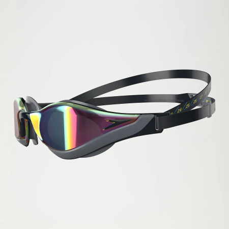 Очки для плавания Speedo Fastskin Pure Focus Mirror (зеркальные; черный/серый)